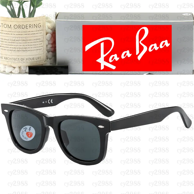 Lunettes de soleil classiques RAY 2140, monture en plaque RB, polarisées à grande monture, lunettes de soleil de styliste pour hommes et femmes