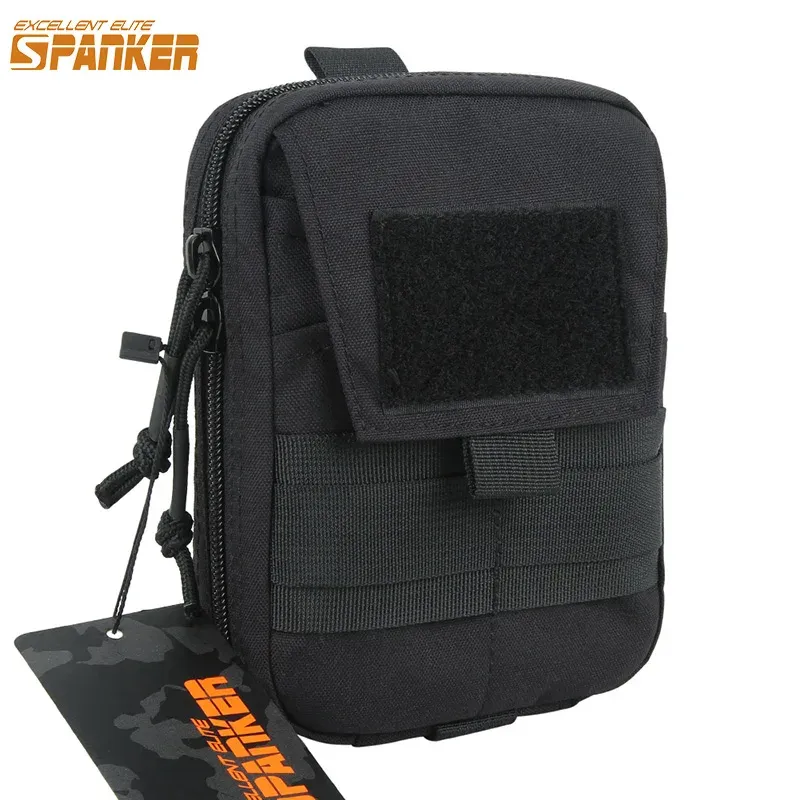 Väskor Utmärkt elit Spanker Tactical Molle Pouch Medical EDC Militär utomhus Emergency Bag Accessorie Multifunktionella verktyg
