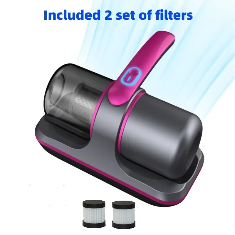 Control Ultraviolet Mite Removal Instrument Vacuum Cleaner Cordless Handheld Vacuum For Mattress Sofa Bed Home Detachable Filter