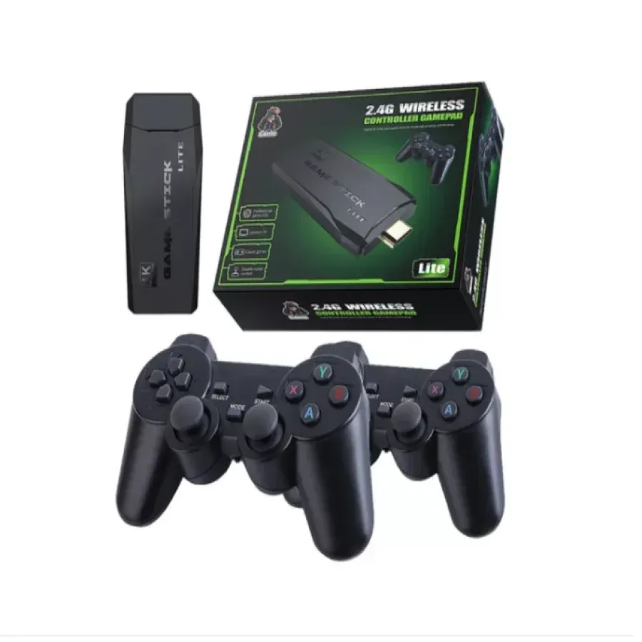 Konsoler GamePad Controle Wireless 2.4G 4K Retro 20.000 Jogos Sem Fio Game Console Retro Game