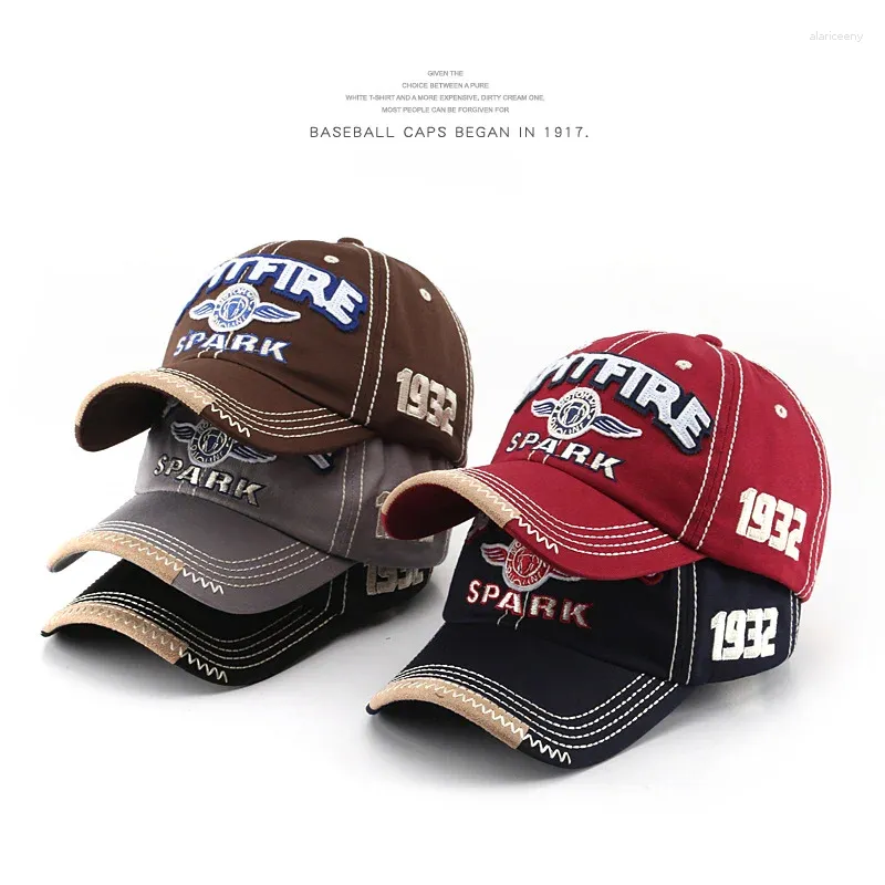 Ball Caps Men Rock Hip Hop Snapback Hat School Jeans Letter Baseball Cap Dance Cowboy Summer Hats Fashion Club Party Visors Gorras