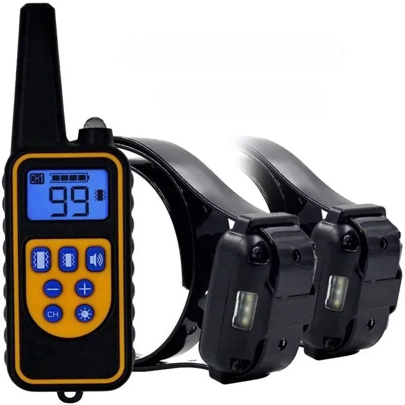 Collars Dog Trainer Barking Arresting Collar Pet Dog Vibration Remote Control Dog Driving Ultrasonic Electronic Collar issued on behalf