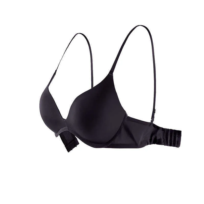 Womens Wireless Push Up Bra With Soft Padding Push Up Lingerie For Deep V  Underwear, Size 65 90, With Clear Label From Mengqiqi04, $10.04