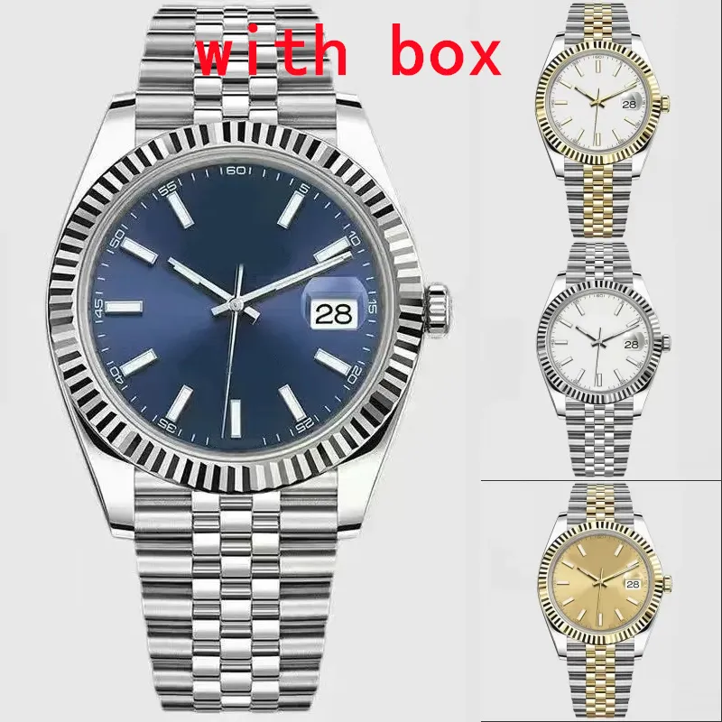 41mm 36mm Automatiska mekaniska herrklockor Bezel rostfritt stål Kvinnor Diamond 31mm 28mm Lady Watch Waterproof Luminous armbandsur XB03 B4