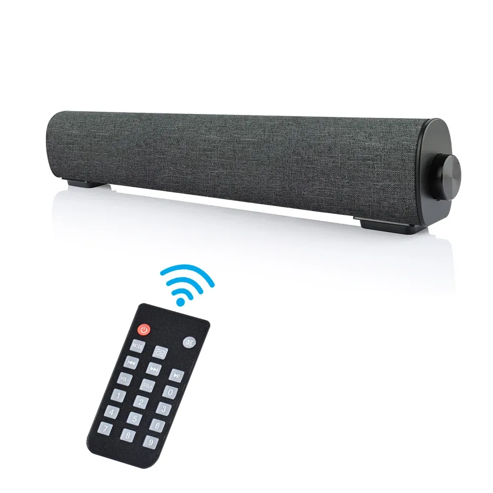 Alto Falantes 20w Sem Fio Bluetooth Soundbar Alto Falante Com Controle