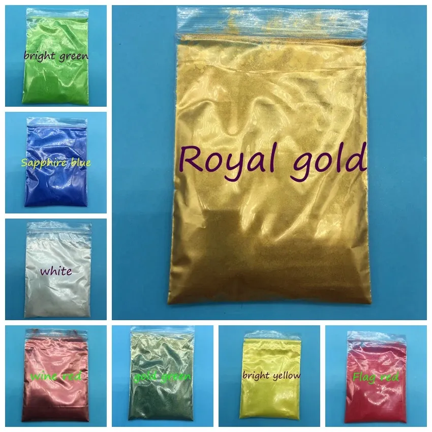 500G Pearl Powder for Make Ulip Glossmica Pigment Colorants Harts Dye For Smyckes Making Art Tool Art Supplies 240301