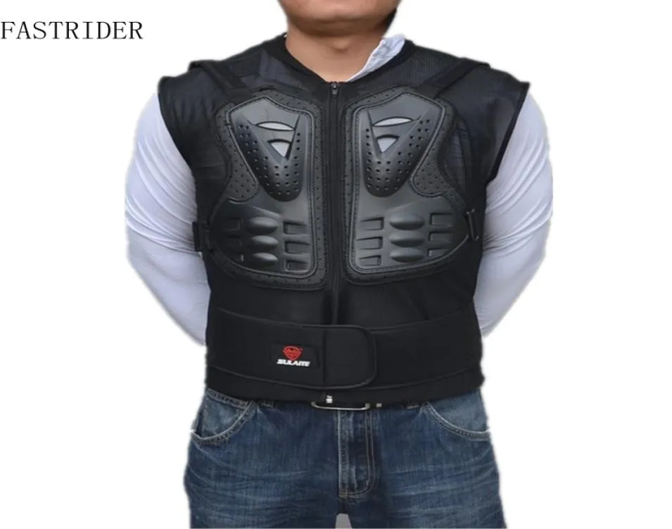 2018 new Men Outdoor Motorcycle Racing Chest Back Protector Gear Motocross Racing Body Protection Armor Jacket Sport Guard9040662