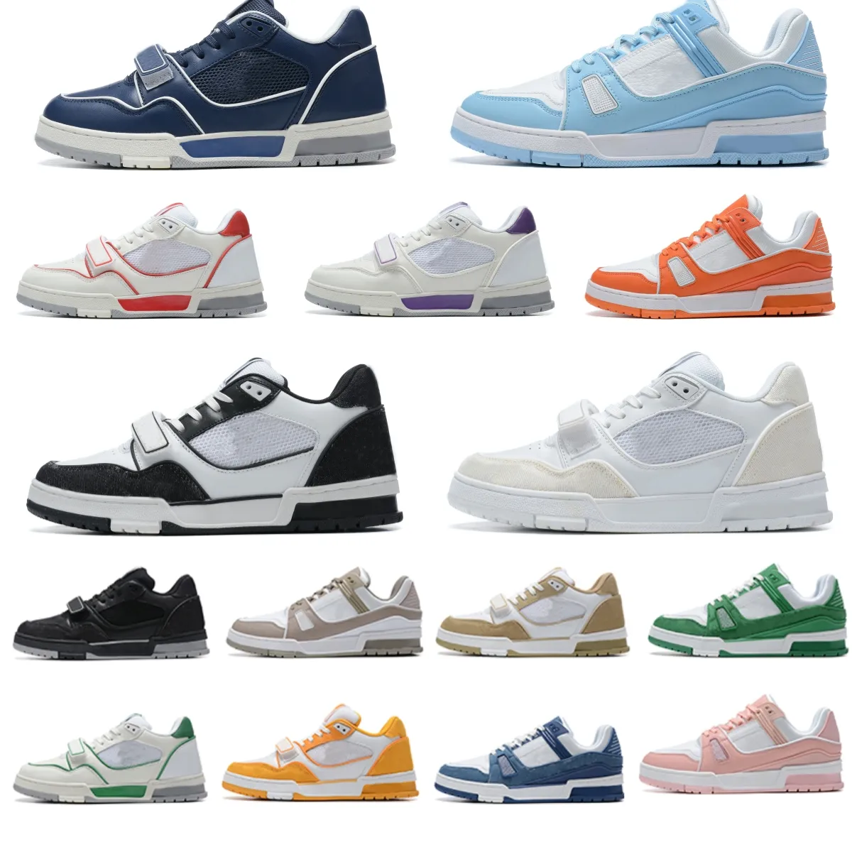 Scarpe designer sneaker lussuosa virgil trainer overlays classkin overlays piattaforma moda sneaker bassi allenatori di moda sneaker da esterno skateboarding sports scarpe sportive