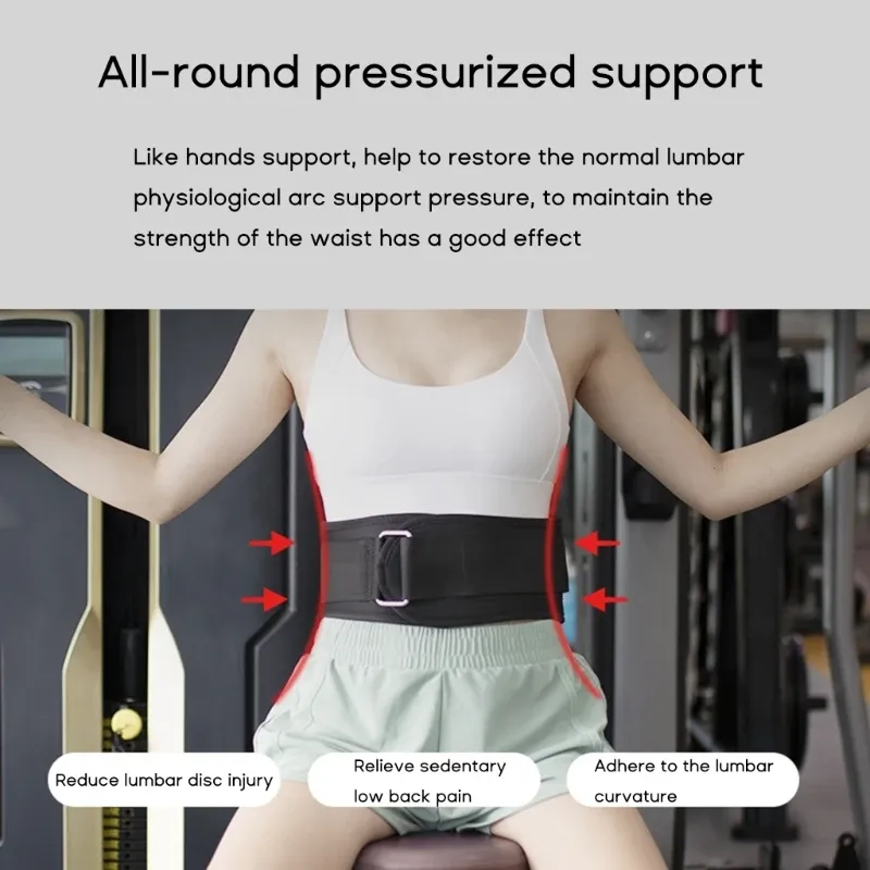 Sollevamento della cintura di sollevamento pesi per uomini e donne Sport Power Lifting Fitness Gystness Palestra Protettore in palestra traspirante per la cintura di ginnastica traspirante