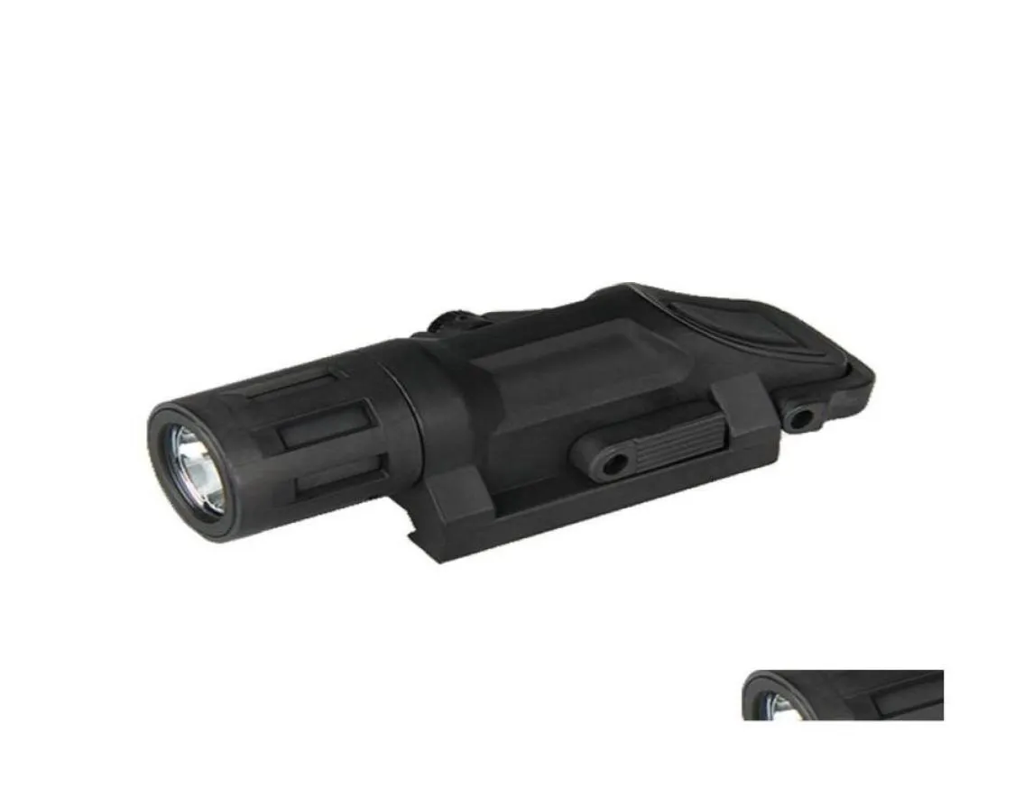 Escopos de caça trij ao ar livre branco led mtifunction montado luz para tiro paintball acessório bk de cl150072 entrega direta spor1568953