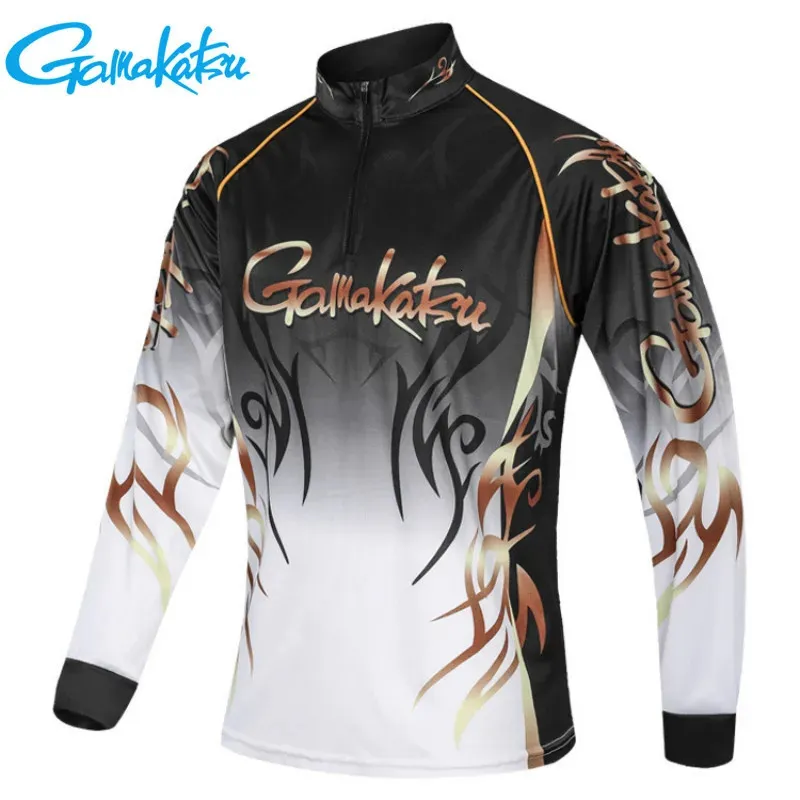 Caminhadas camisas de pesca esporte ao ar livre secagem rápida roupas dos homens plus size anti uv ciclismo roupas 240228