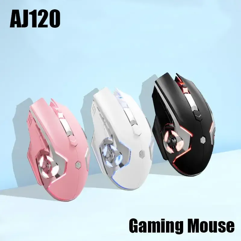 MICE AJAZZ AJ120 GAMING MONDE USB 8000DPI GAMER MUTE ESPORTS POUR LAPTOP PC ACCESSOIRES D'ordinateur Mac Office