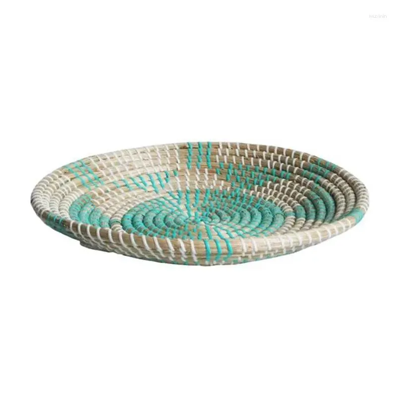 Mats Pads Table Round Woven Placemats Natural St Braided Heat Resistant Non-Slip Weave Drop Delivery Home Garden Kitchen Dining Bar De Otqur