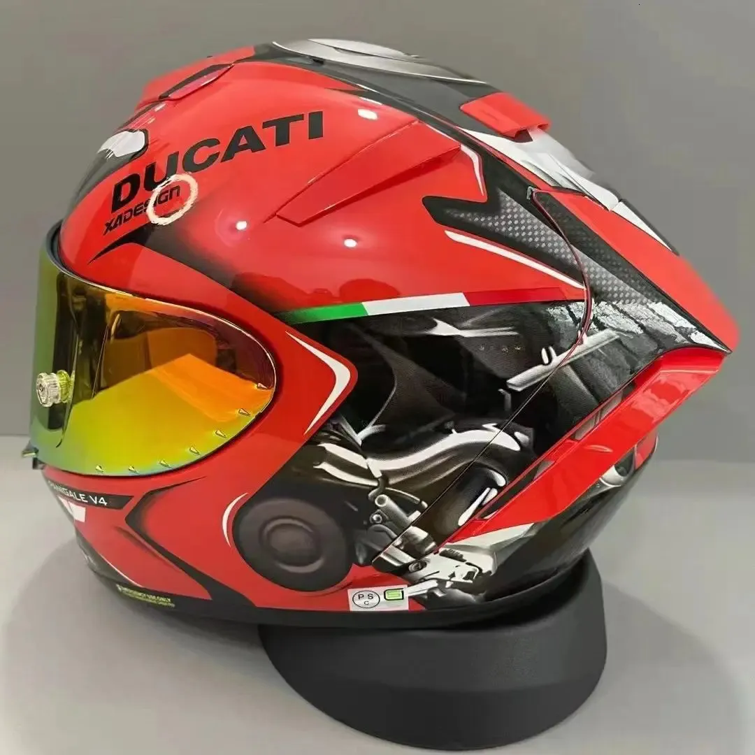 Premium Racing Helmet - Custom Painted Motorcycle Helmet