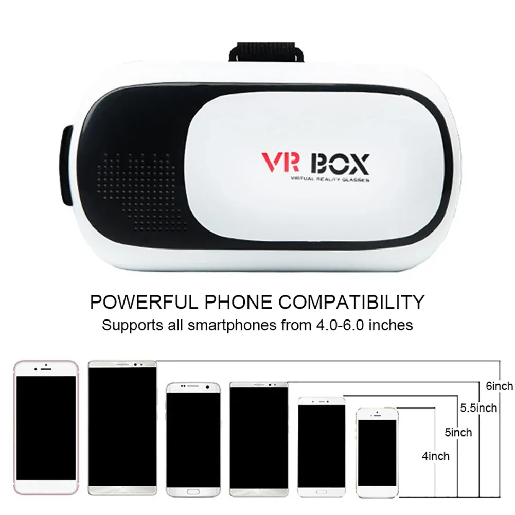 Devices Original VR Virtual Reality 3D Glasses Box Stereo VR Google Cardboard Headset Helmet for IOS Android Smartphone Rocker