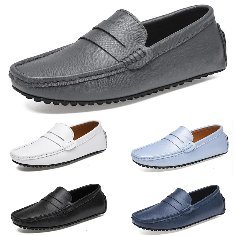 GAI Spring Autumn Summer Grey Black White Mens Low Top Breathable Soft Shoes Flat Sole Men GAI-3