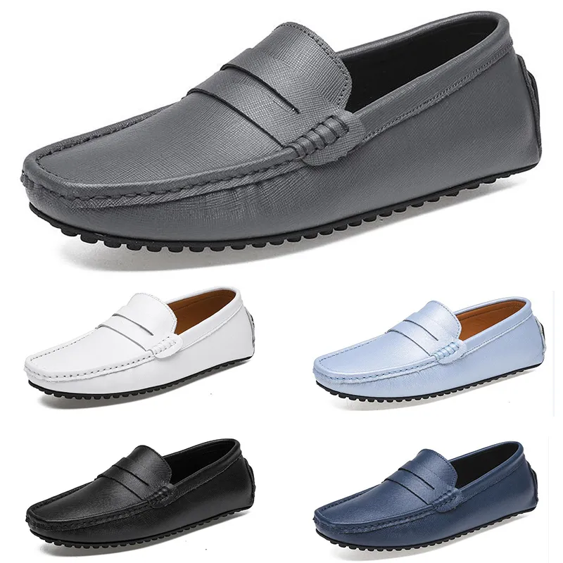 GAI Primavera Outono Verão Cinza Preto Branco Masculino Baixo Top Respirável Sapatos Macios Sola Plana Homens GAI-3