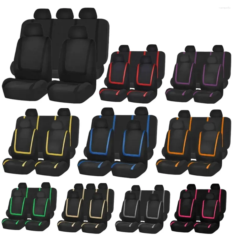 Capas de assento de carro tecido para I30 Creta Tucson Ix35 Solaris Elantra Santa Fe Kona I40 Getz Palisade Terracan Almofada