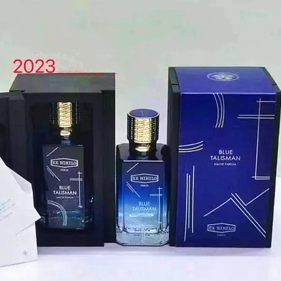 2024 Ex Nihilo 100ml BLUE TALISMAN Fleur Narcotique Lust in Paradise Outcast Blue Fragrance Eau De Parfum 3.3fl.oz EDP unissex Spray Perfume de qualidade com cheiro de longa duração