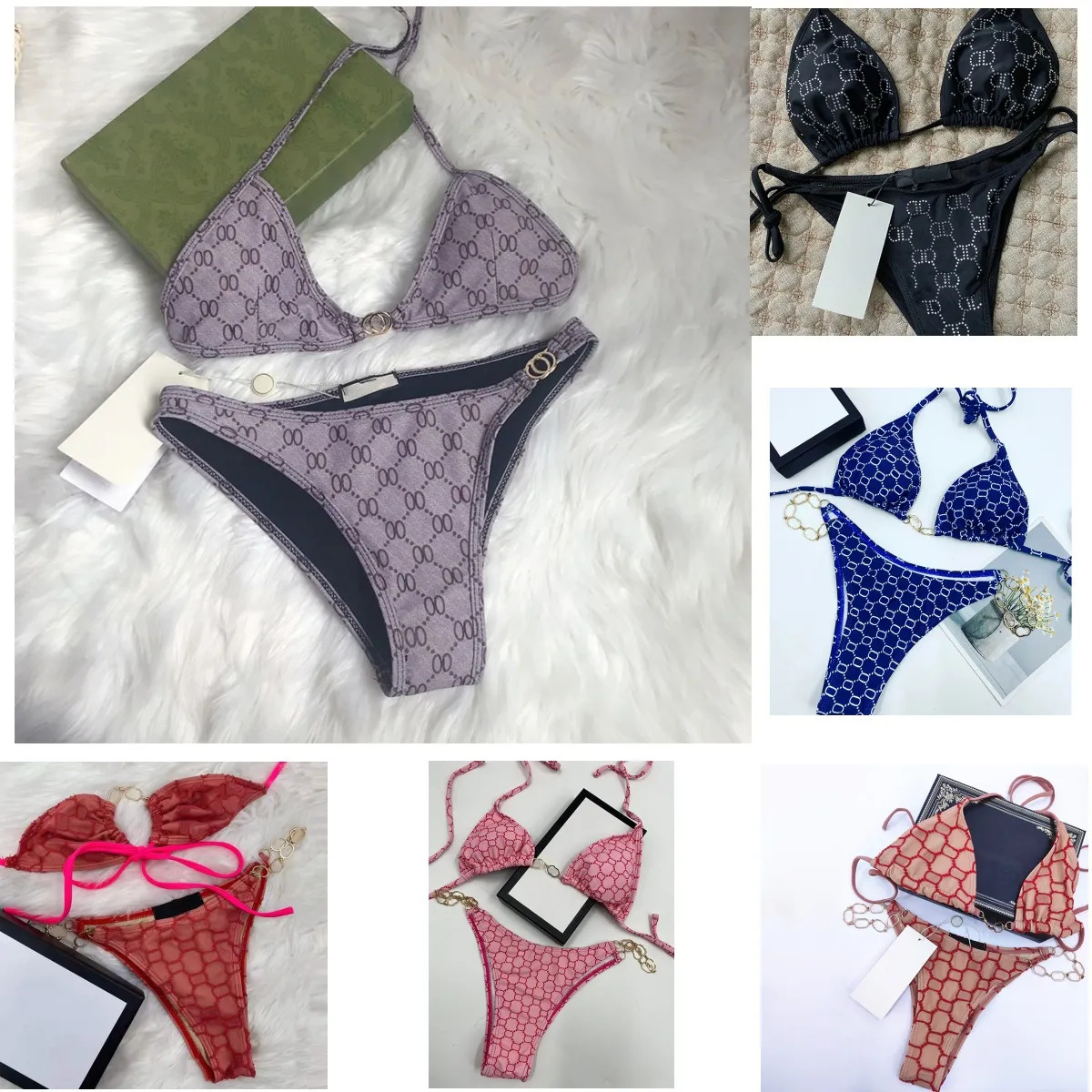 moda popularna dwuczęściowa kąpiel kąpielowa kąpiel na plażę stroje kąpielowe Women Swimsuits seksowne modne bikini