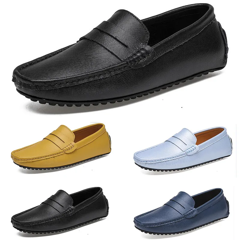 Ayakkabılar Bahar Sonbahar Yaz Gri Siyah Beyaz Erkekler Düşük Üst Nefes Alabilir Yumuşak Sole Ayakkabı Düz ​​Sole Erkekler Gai-8