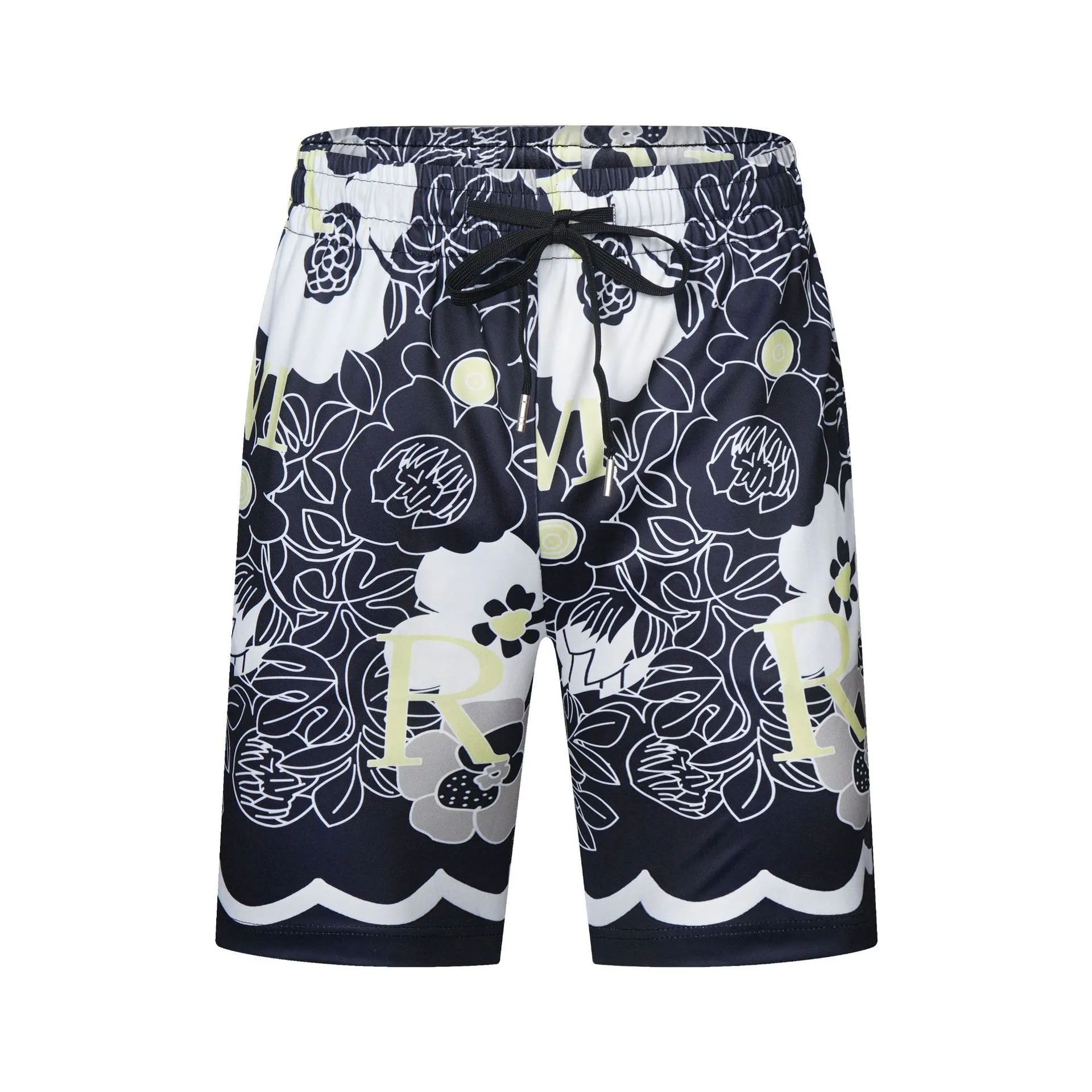 Hip Hop Mens Thin Shorts Designer Badkläder Printing Board Beach Pants Cotton Men Swim Short Amiryes M-3XL