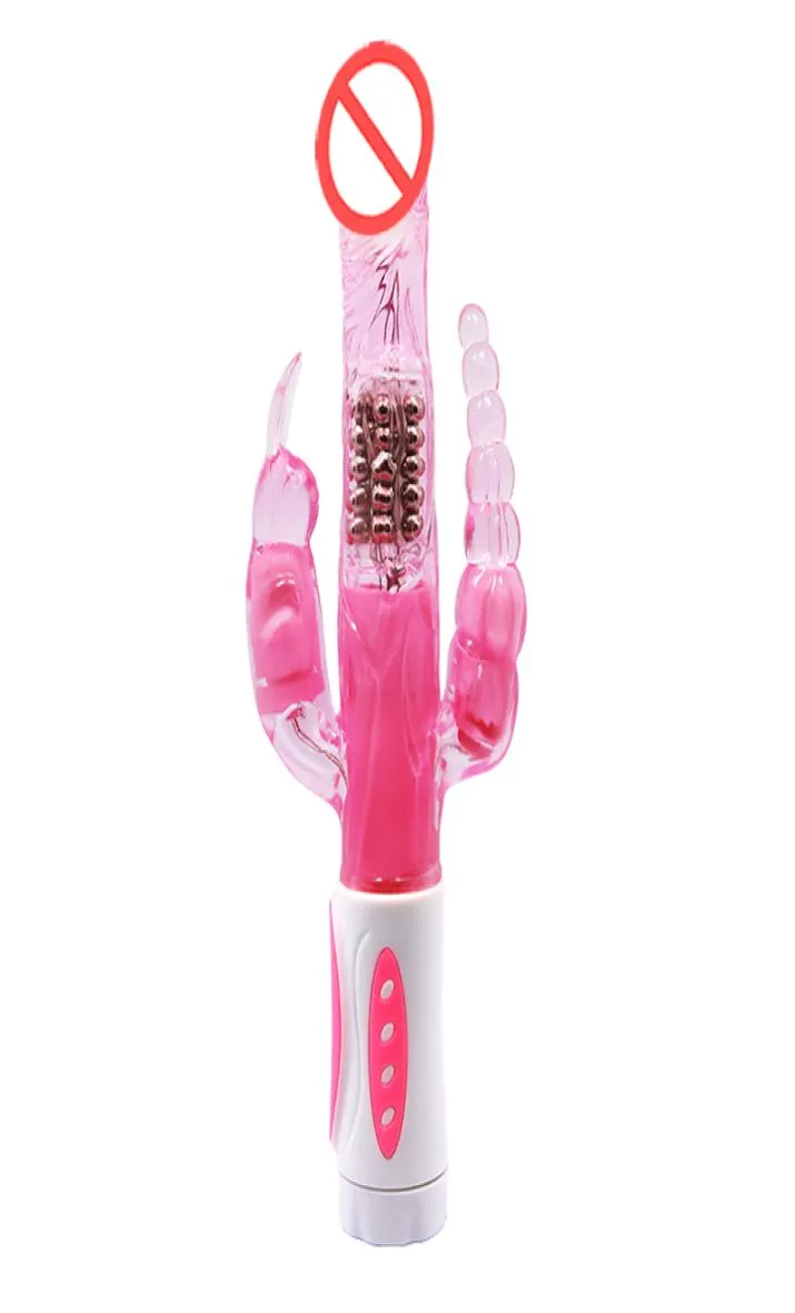 12-Frequenz-Kaninchenvibrator Sex-Produkte Vibratoren mit Analvibrator-Rotation Sexspielzeug für Frau Erotik Erwachsener Sexshop6670905