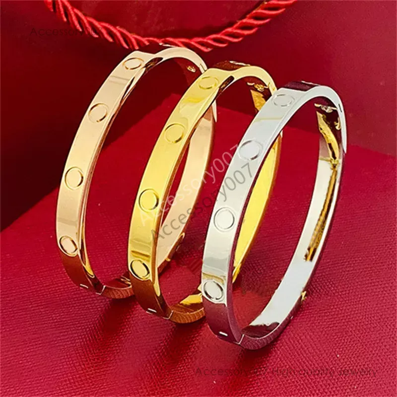 designer jewelry bracelet women large wrist with charms fashion Wholesale Jewelris luxury silver jewlery designer Bangle elegant trendy chirstmas Gift