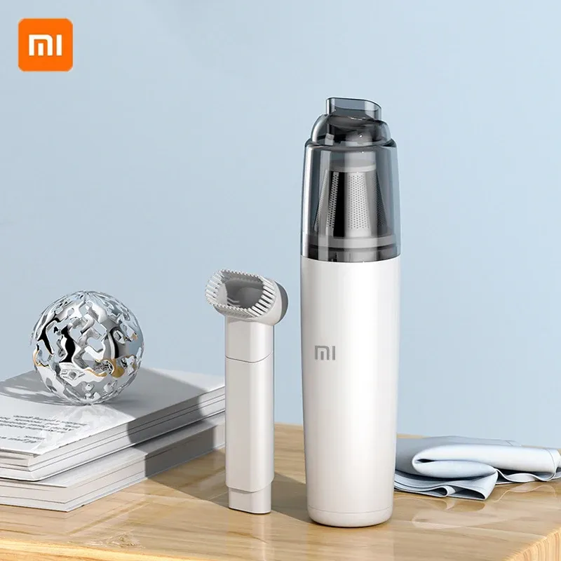 Kontroll Xiaomi Dust Collector Portable Dacuum Cleaner kraftfull sug Elektrisk trådlöst smart hem 130 ml rengöring av bilvakuumrengöring