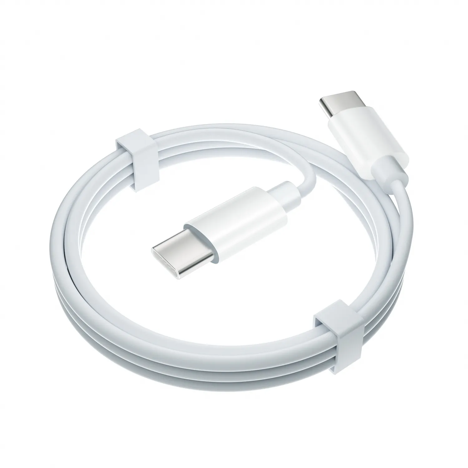 Cavo dati USB da tipo C a tipo C ad alta velocità da 20 W di vendita calda Cavo di ricarica da 1 M/3 piedi per iPhone 15/15 Pro Max/15 Plus con borsa OPP