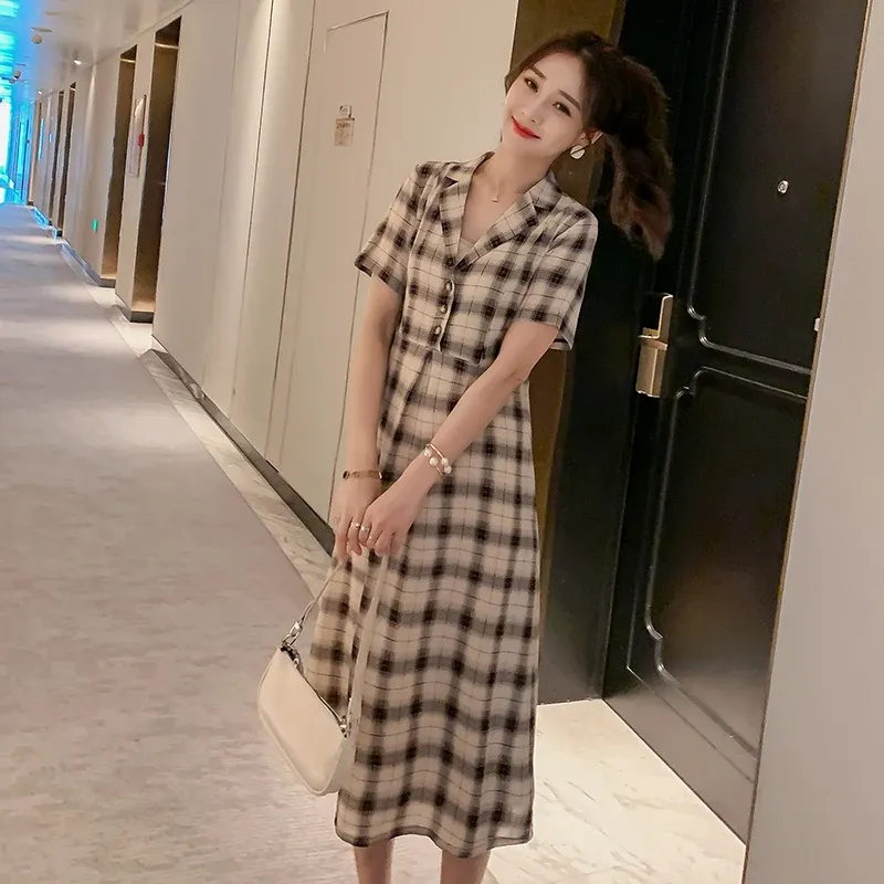 Dresses 785# Maternity Dress Summer Nursing Chiffon Short Sleeve Loose Stylish lactation Dress for Pregnant Women Mom Dress