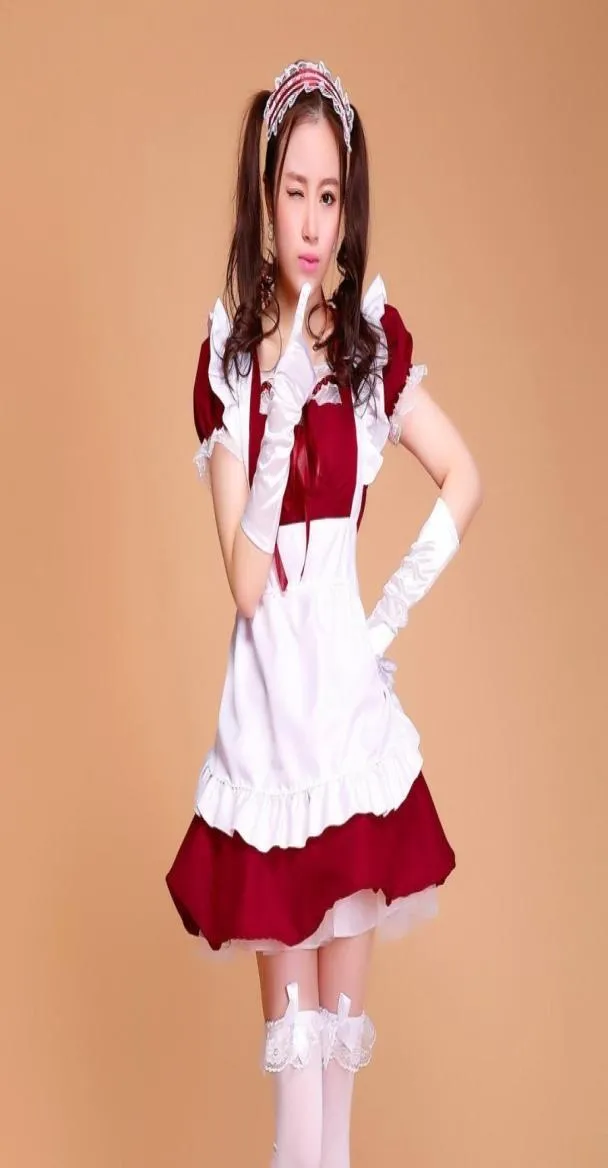 Trajes de halloween para mulheres empregada doméstica plus size sexy traje de empregada francesa doce gótico lolita vestido anime cosplay sissy uniforme8071148