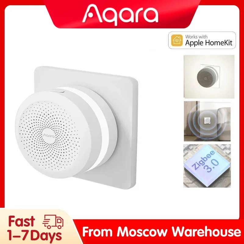 Kontrola Aqara Gateway M1S Hub Smart Home Zestawy Zigbee Czujnik Drzwi Czujniki drzwi Prace zdalne Prace dla Xiaomi App HomeKit