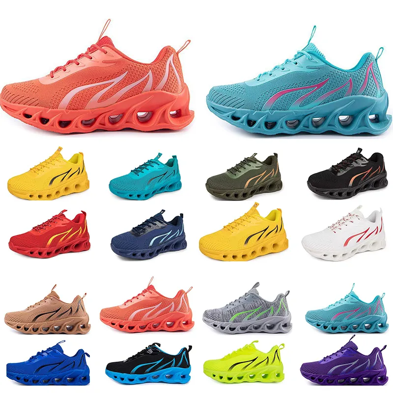 Gai Spring Men Buty biegowe płaskie buty miękki podeszwa moda szara nowe modele modowe kolorowe kolory sportowe sport A110 xjxj