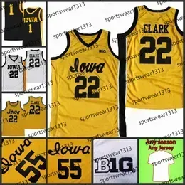 Eye Jersey Basketball  Iowa NCAA Custom Caitlin Clark 22 Sydney Affolter Molly Davis Hannah Stuelke S-3XL Full Ed Youth Women`s 3 25 1