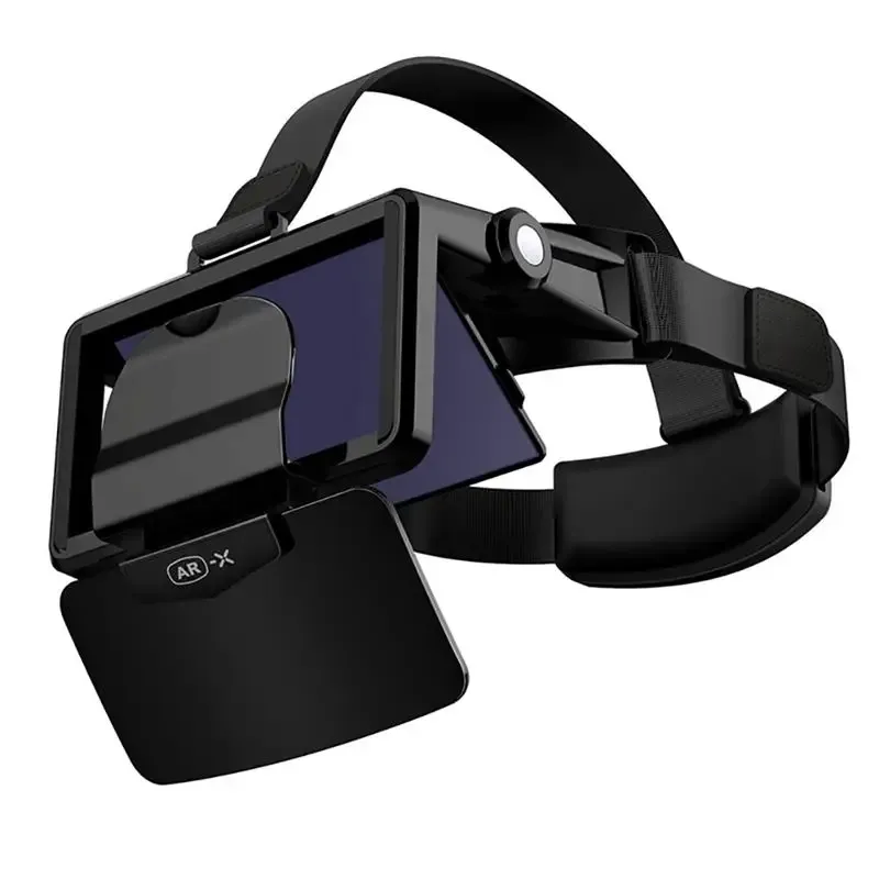 Dispositifs AR Lunettes 3D VR Casque Réalité Virtuelle 3D Lunettes Carton VR Casques Pour 4.76.3 pouces Téléphone Pour VR ARX Casque 2021