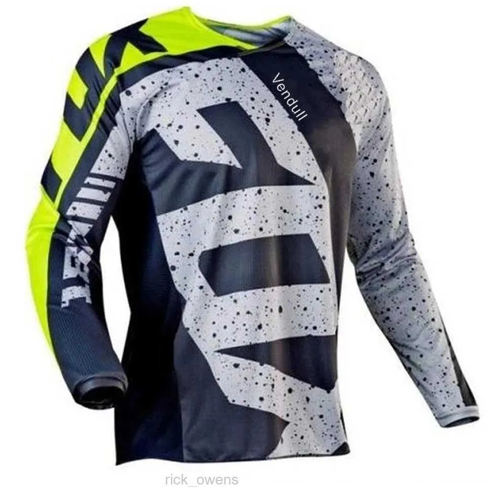 2023 Motocross Mountain Enduro Bike Clothing Bicycle Moto Downhill T-shirt Vendull F Men Cycling Jersey Mtb Shirts BMX