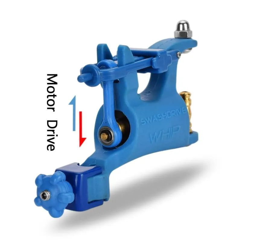 Роторная тату-машинка «Бабочка» Моторный пистолет для татуировки Профессиональная машина для шейдеров и лайнеров Поставка различных наборов для перманентного боди-арта2012185