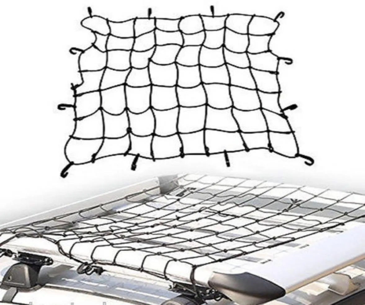 Trevligt biltak rack täcker nätverk bagage bärare last korg elastisk net5570604