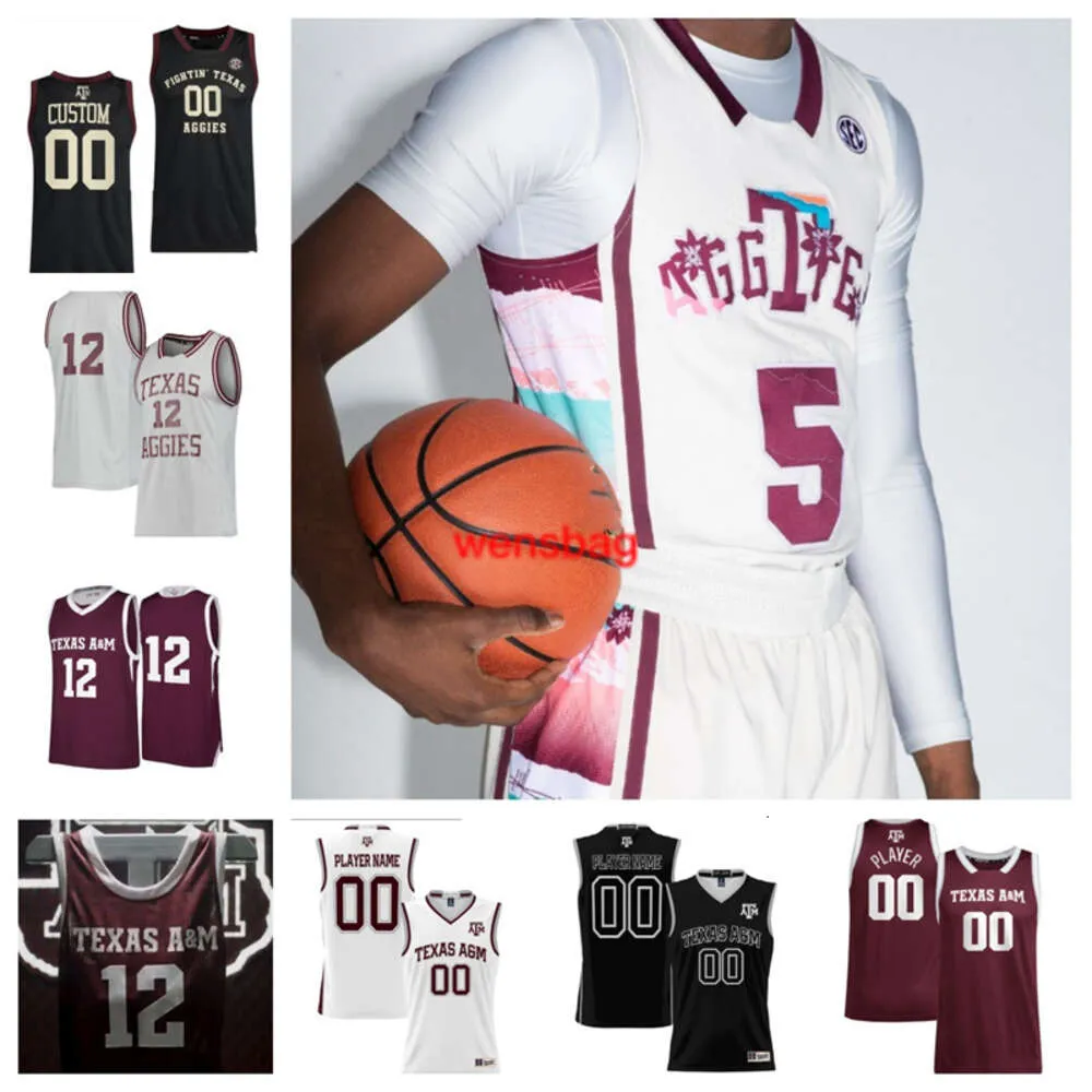 Texas A M Aggies 15 Henry Coleman III 11 Andersson Garcia 10 Wildens Leveque 34 Julius Marble 21 Tyler Ringgold Basketball Jersey 13 Washington 32 Brandon White