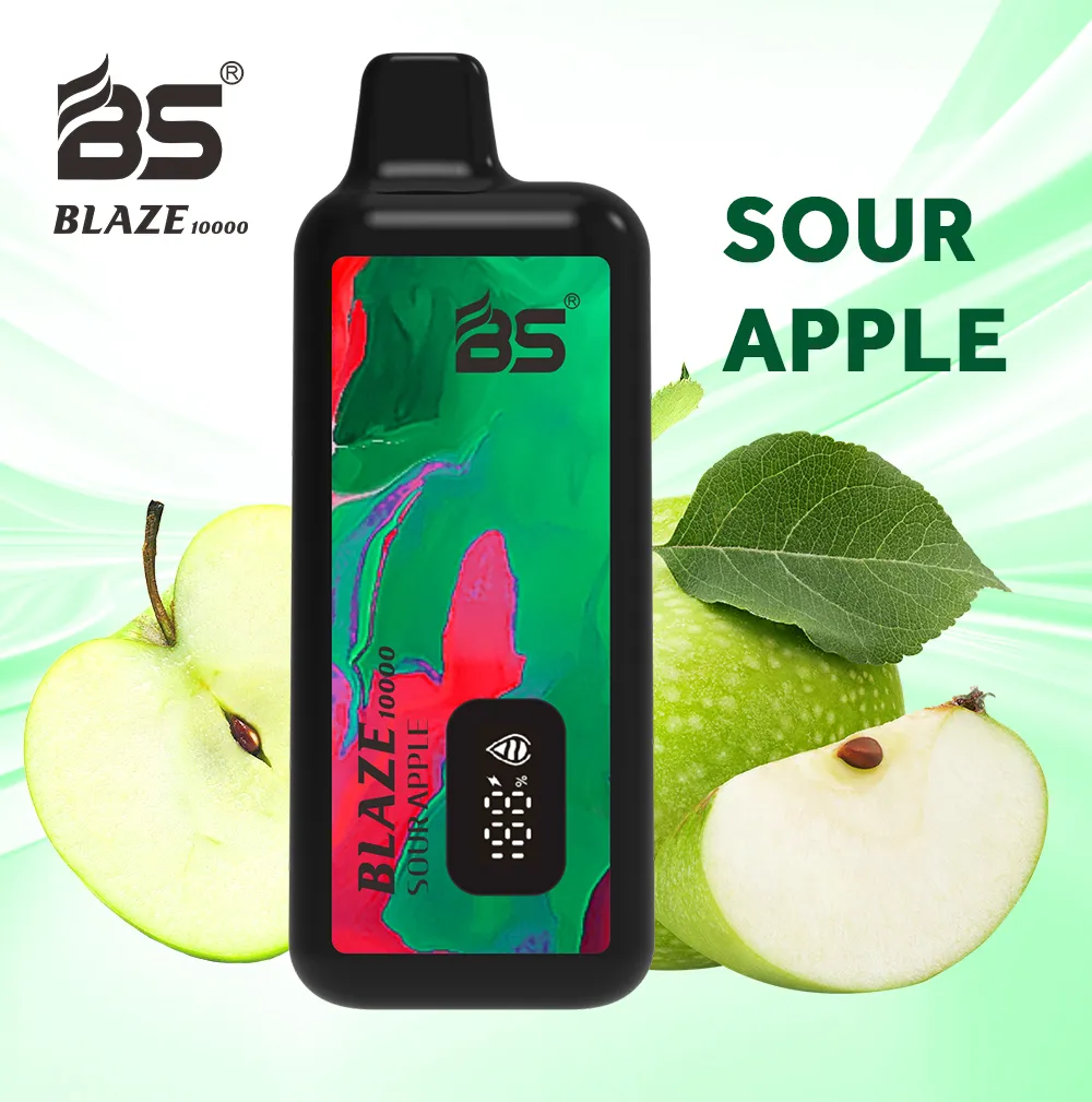 Sigarette elettroniche usa e getta BREZE BLAZE 100% originali al 100% Vape Pod Puff 12k 9k Ecig con schermo intelligente Vape desechable vaper Magazzino locale