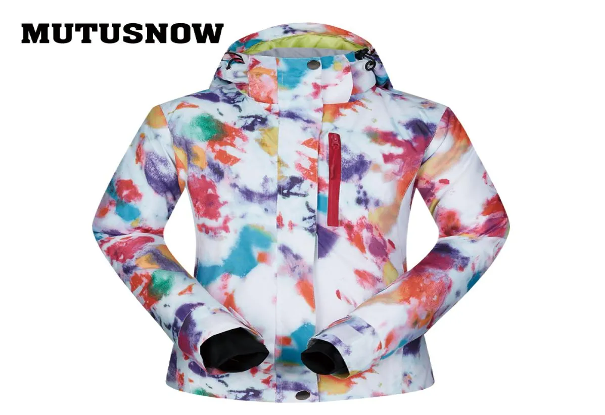 Snowboard Women Jacket Brands 2018 High Quality Ski Winter Windproof Watertproof Warmth Female Coat Snow Winter Jacket Women Ski7840521