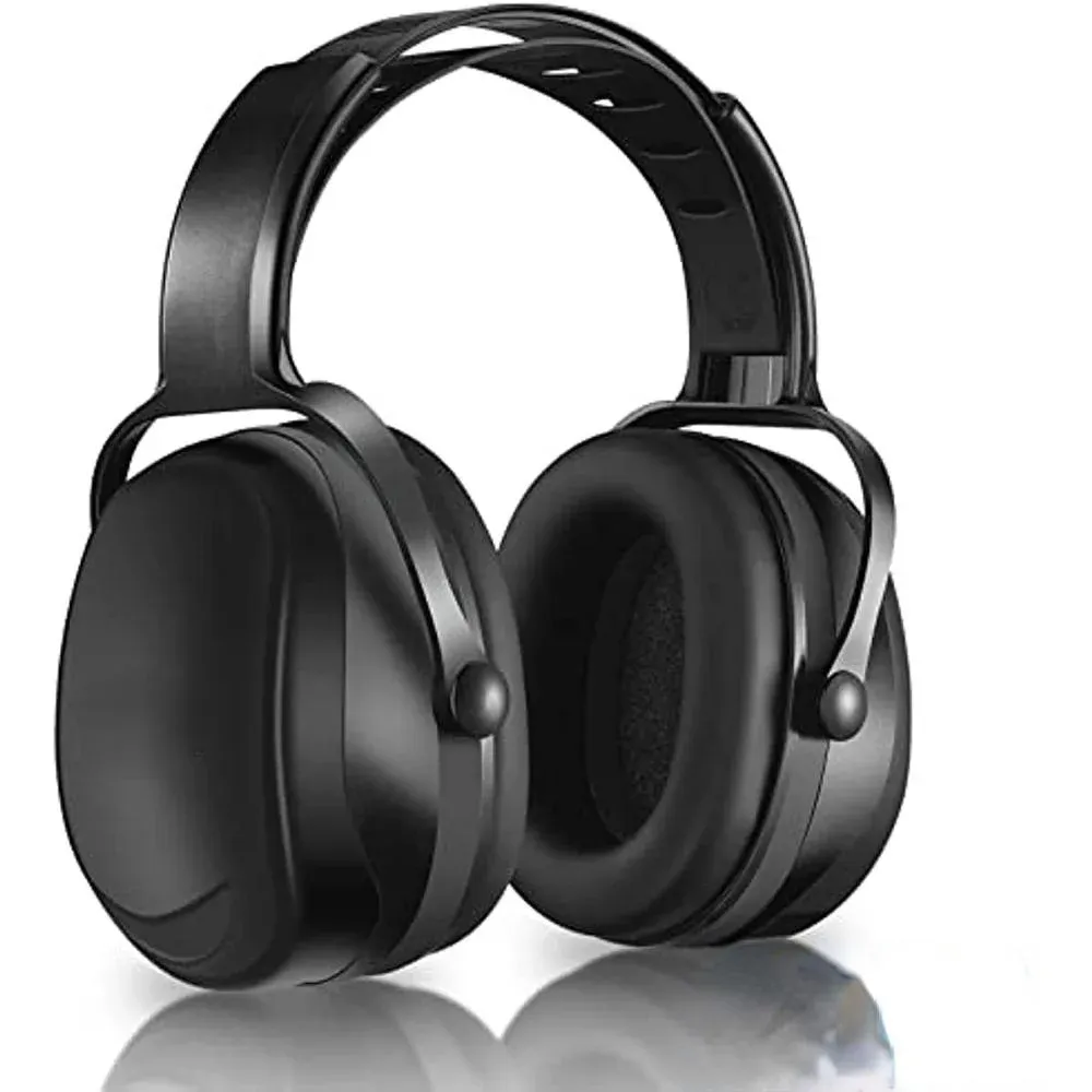 DIXSG Casque de protection auditive, cache-oreilles pour réduction du bruit, cache-oreilles, protection auditive avec taux de réduction du bruit de 33 dB