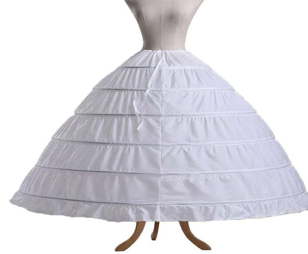 6 aros anágua jupon tarlatan crinoline underskirt deslizamentos fazer vestido inchado marmelo nupcial debutante vestido de baile acessórios5526780