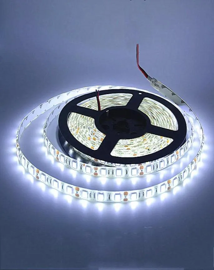 2835 RGB LED Faixa de LED à prova d'água 5m 300LEDS Tape Luminária LUZ 12V Casa Led Ribbon Branco branco azul vermelho verde lâmpada 9180566