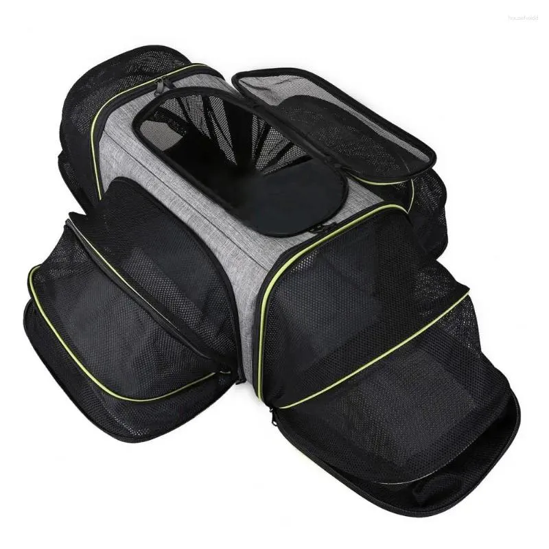 Cat Carriers Convenient Pet Travel Bag Handheld Design Breathable D Buckle Carrier Handbag Outdoor Carrying Outing