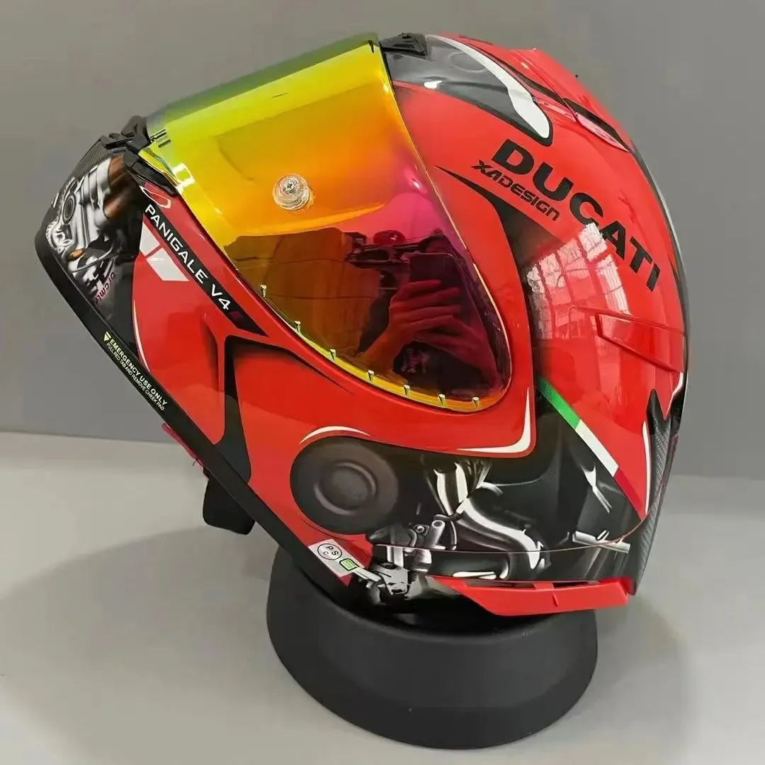 Premium Racing Helmet - Custom Painted Motorcycle Helmet, Full