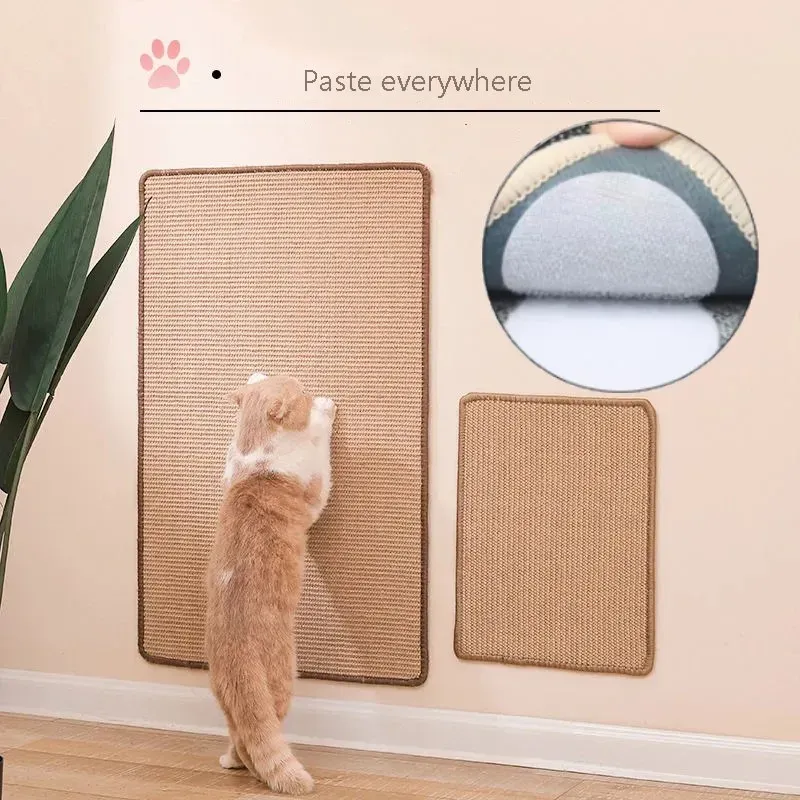 Scratchers Cat Scratcher Sisal Mat Board Cat Scratch dla wyostrzenia paznokci Scraper Cats Tree Cat Scraphing Po sofa maty meble Ochract