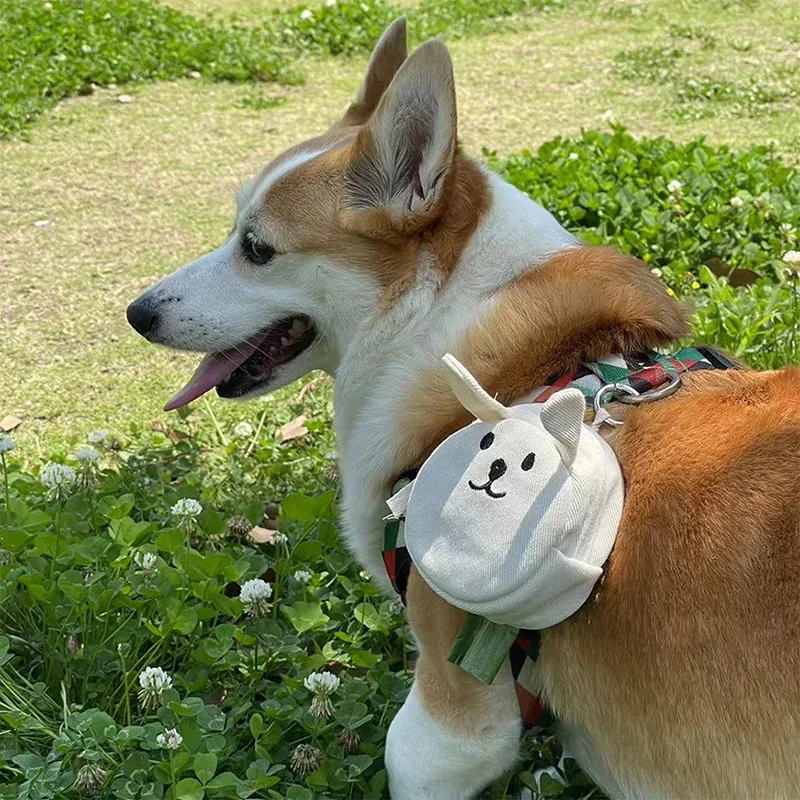 Zakken Hondenpoepzak Outdoor Benodigdheden Huisdieren Uit Pick Up Kak Schop Schattig Konijn Katoen Wandelen Hond Carry Key schone huisdier kattentas