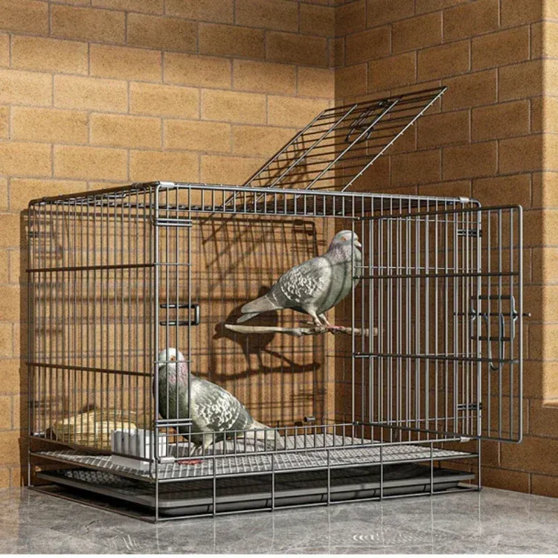 Nids calopsitte accessoires Cage à oiseaux en plein air support de perroquet en métal Canari Cage à oiseaux décoration Nido Para Pajaros meubles YN50BC